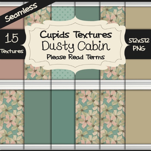 *Cupids Textures * 15 DUSTY CABIN WALLS