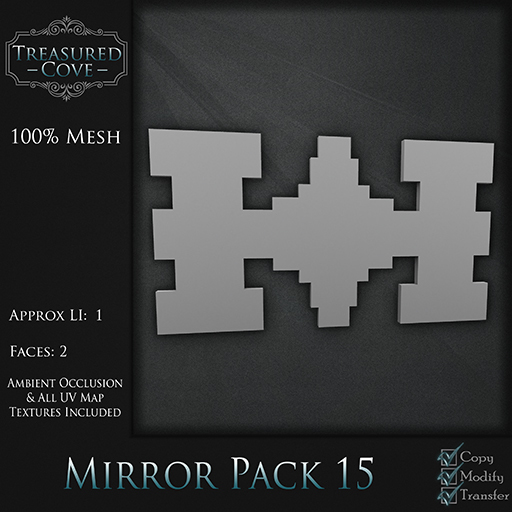 -TC- Mirror Pack 15 Mesh 50% Discount!!