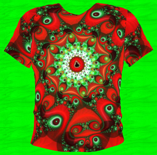 Funky Christmas T-Shirt (Mesh)