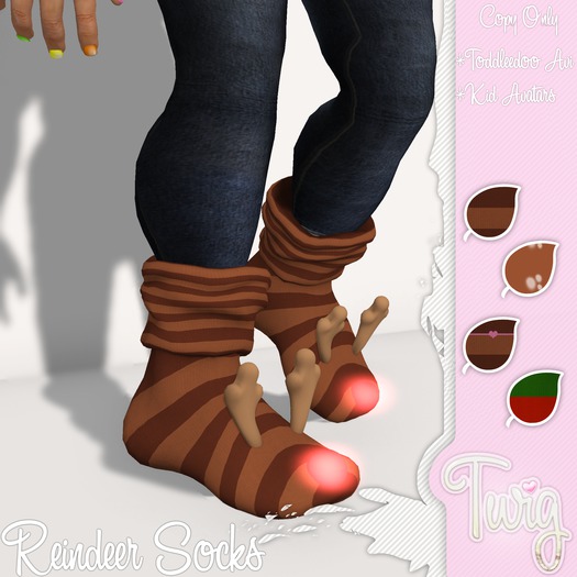 [T.] - Classic Stripe Socks - Navy/Pink