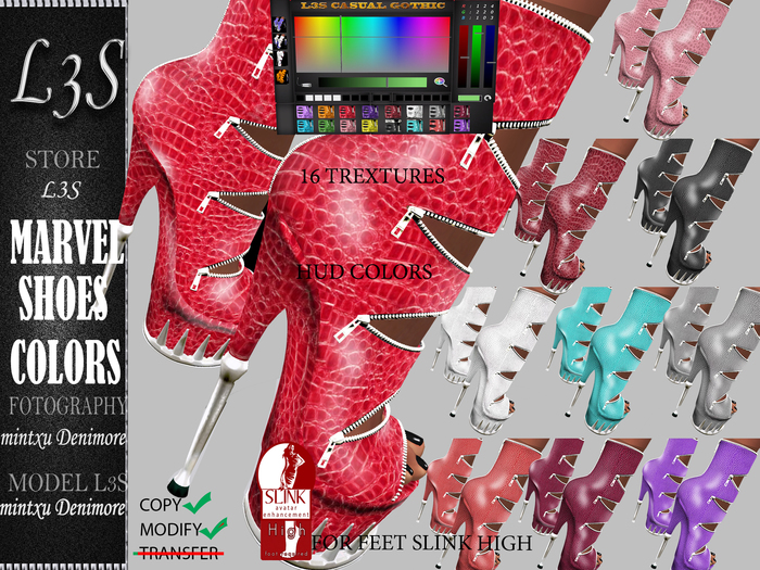 [ L3S ] MARVEL SHOES COLOR