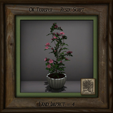 Stone Planter B Floral Ac
