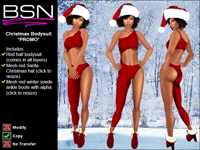 BSN Christmas Bodysuit *PROMO*