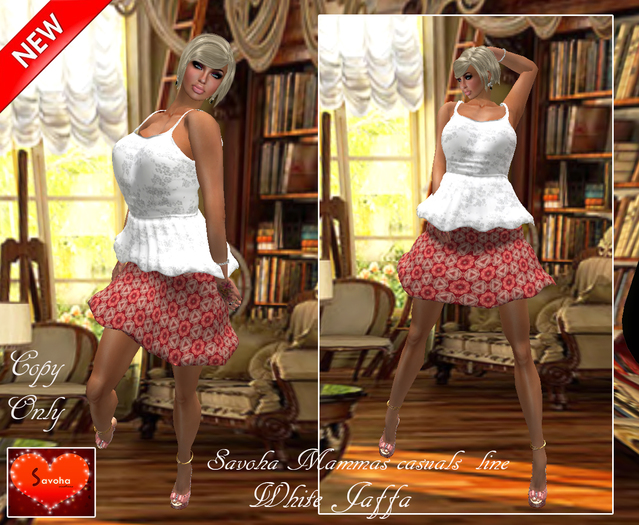 savoha mammas casuals  line = white jaffa *PROMO*