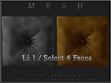 T-3D Creations [ Pillow No.27 ]  Regular MESH - Full Perm -