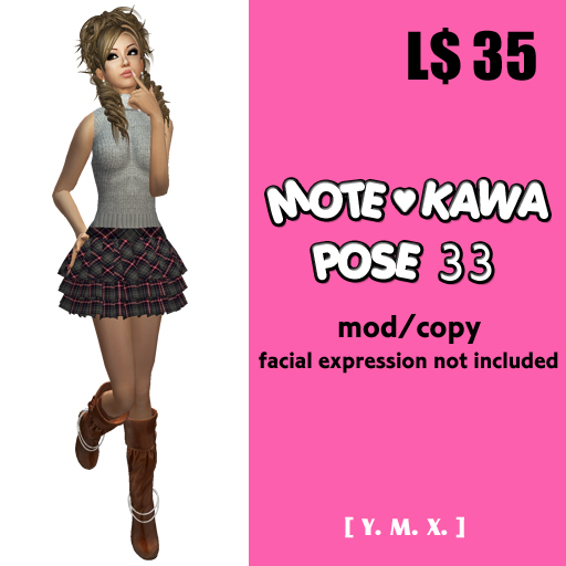 [Y.M.X.] mote*kawa 33