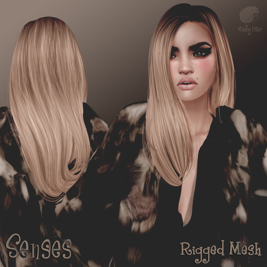 Vanity Hair::Senses-Light Browns(MESH)