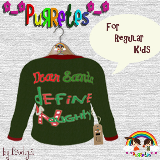 *-*Purretes*-*RK Sweater Define Naughty