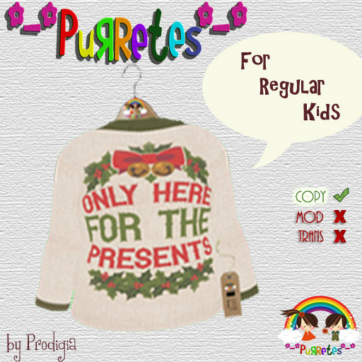 *-*Purretes*-* RK Sweater Christmas Presents