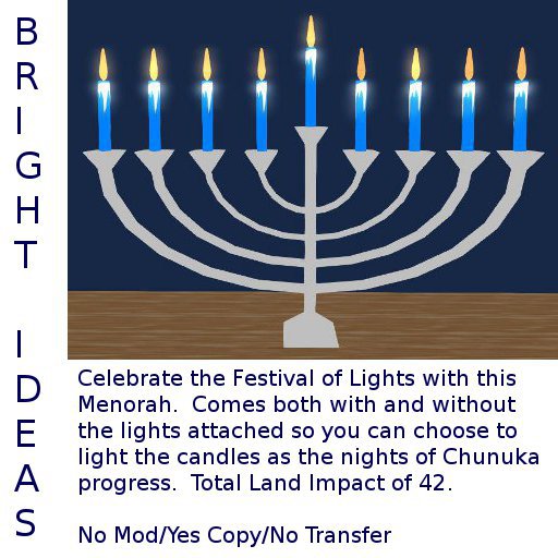 Bright Ideas Menorah Package,500