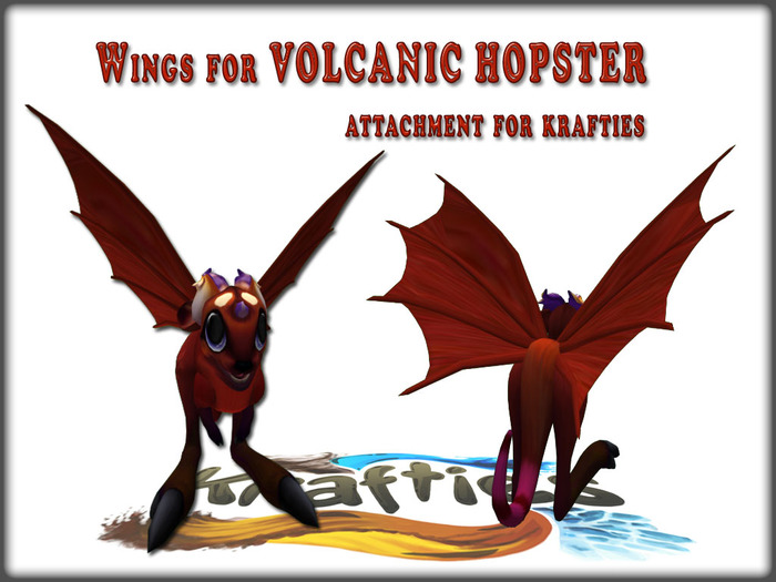 Wings for Volcanic Hopster