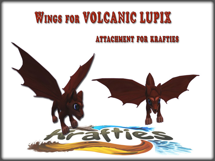 Wings for Volcanic Lupix