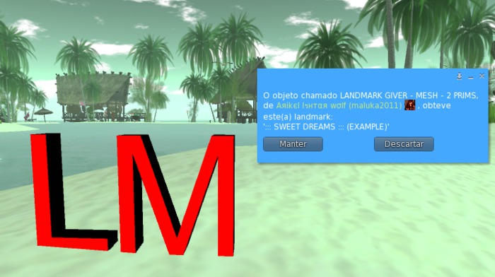 LANDMARK GIVER - MESH (WEAR TO UNPACK)