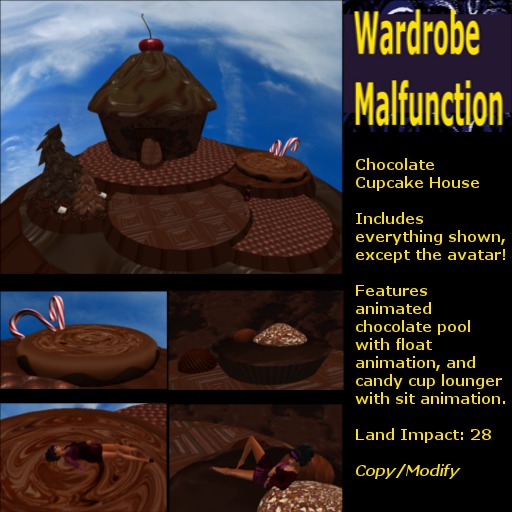 ~WM~ Chocolate Cupcake House