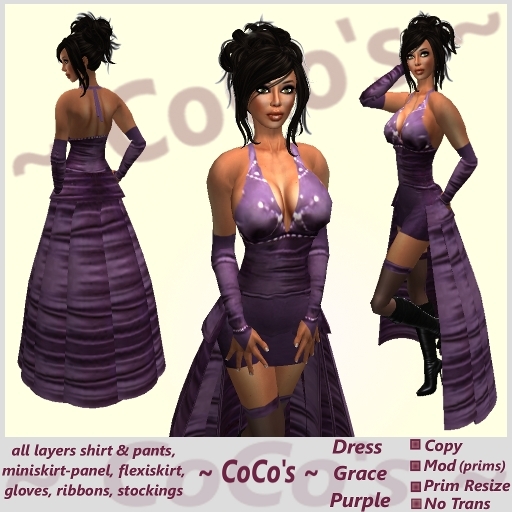 ~ CoCo 's ~ Dress Grace Purple