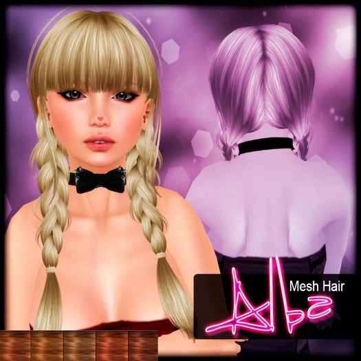 Alba Mesh Hair  reds