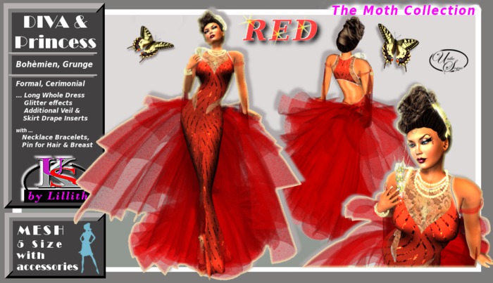 PROMO FOR NEW YEAR-UKS by Lillith - Diva & Princess Red