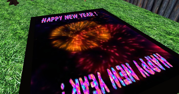 New year dance floor