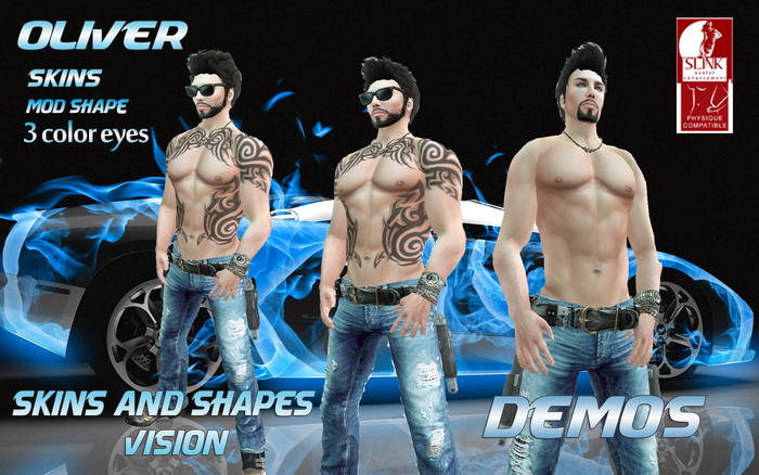 Skins And Shape Oliver demos