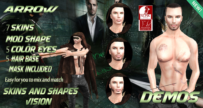 Skins And Shape Arrow demos