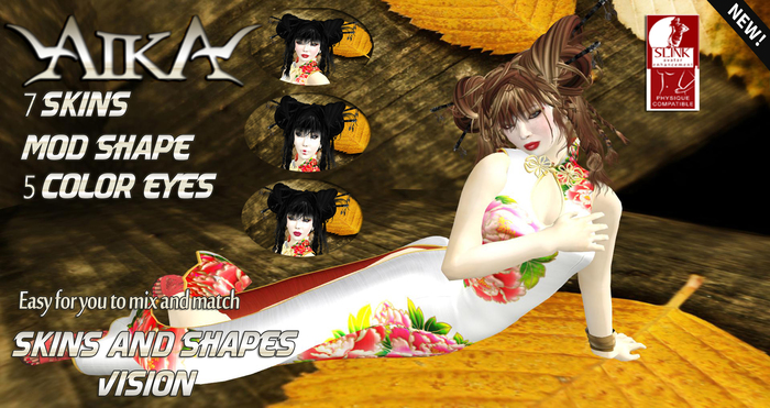 :.Vision - Aika Skins and Shape