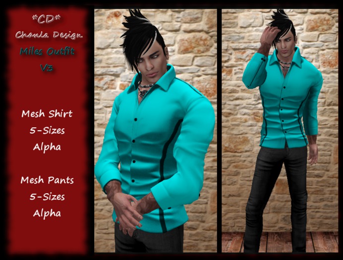 *CD* Miles Outfit V3 (Mesh)