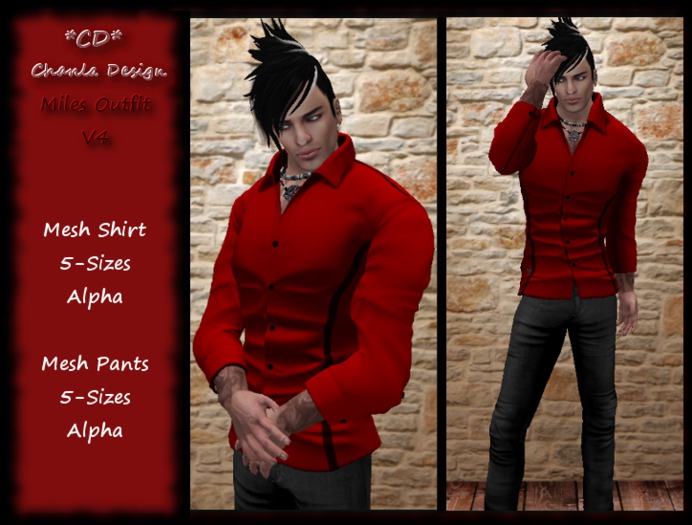 *CD* Miles Outfit V4 (Mesh)
