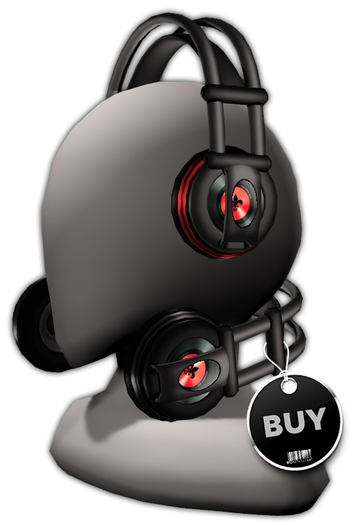 [BODY FACTORY] Headphones (Red)