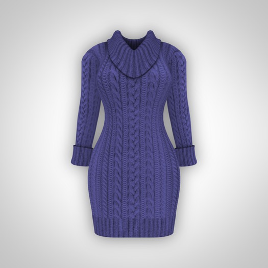 ANOIRCRE Laine Dress Blue (Mesh)