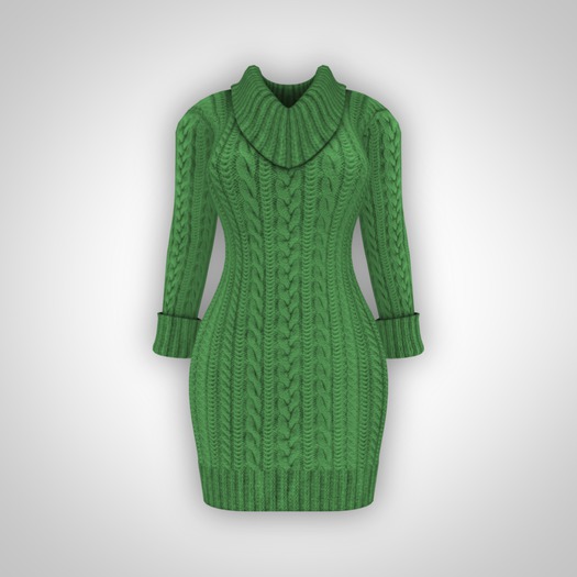 ANOIRCRE Laine Dress Green (Mesh)