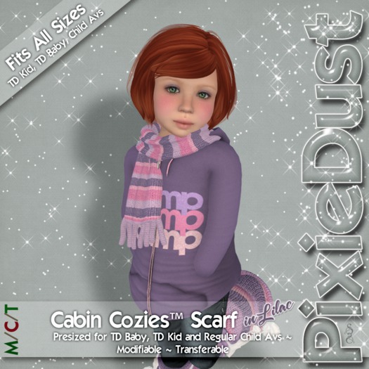 ~*~[P]~*~ 2014 Cabin Cozies Scarf Cabin 6