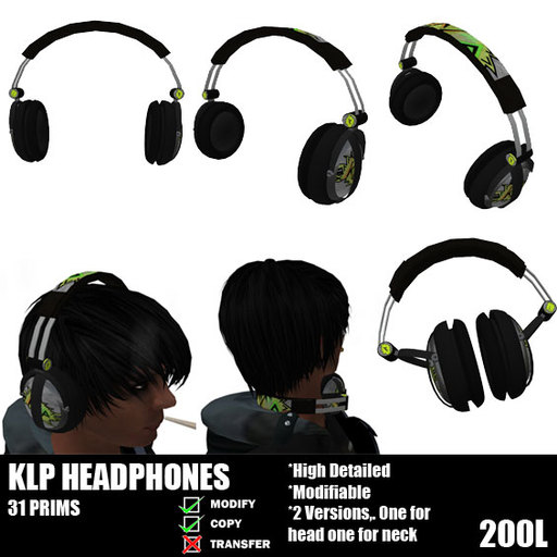 KLP DJ Headphones.