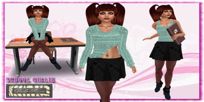 .::POWDER ROOM::.  SCHOOL GIRLIE