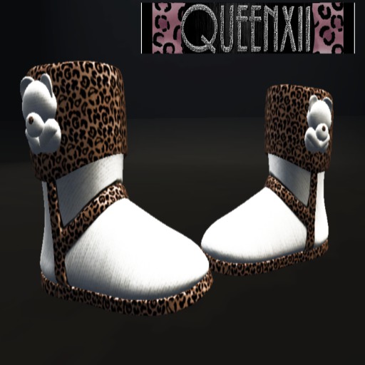 [QXii] Leopard Diva Uggs Bag