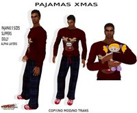 CHRISTMAS PAJAMAS MALE 