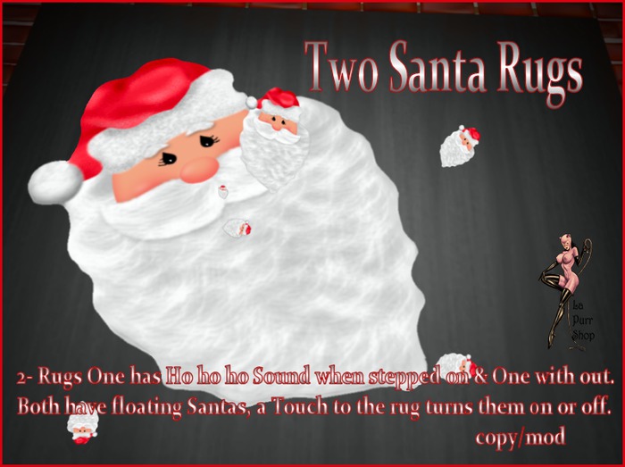 Santa Ho ho ho Rugs