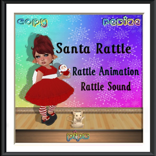 {PiP} Santa Rattle