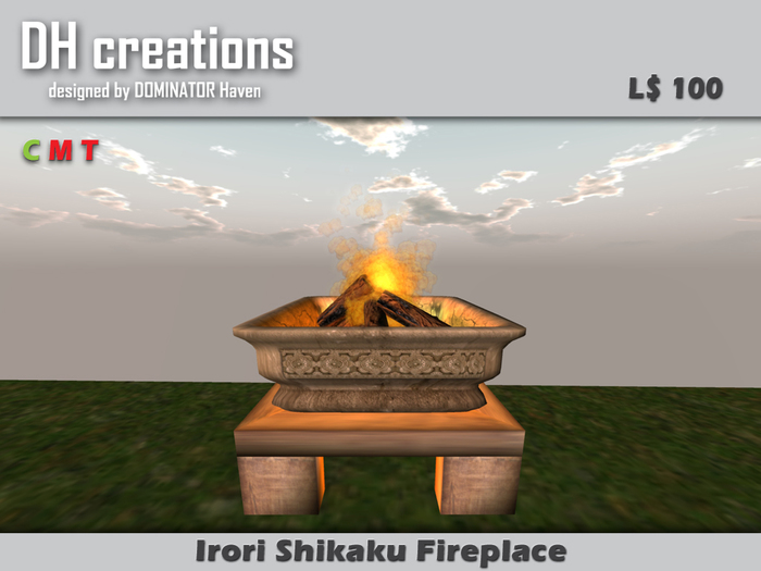 Irori Shikaku Fireplace