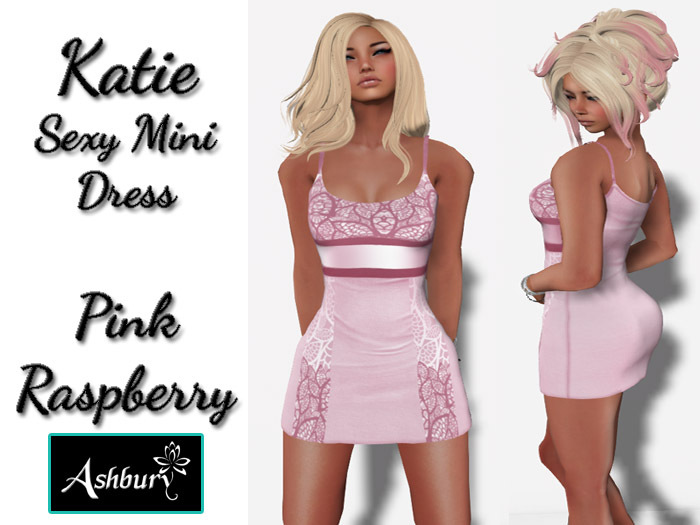 [ASHBURY] Kate Sexy Mini Dress-Pink Raspberry
