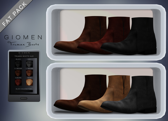 G I O M E N - Truman Boots [HUD]