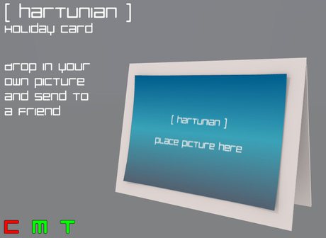Second Life Marketplace - [hartunian] Holiday Card