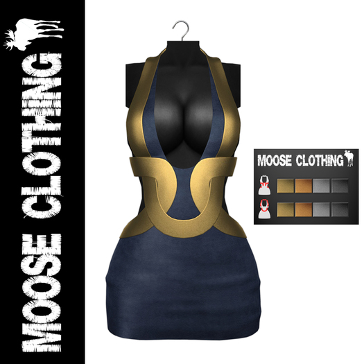 Moose Clothing Summer Dress Red