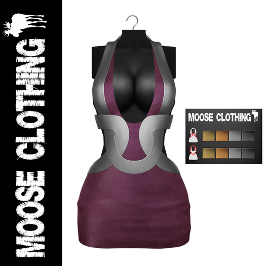 Moose Clothing Summer Dress Red