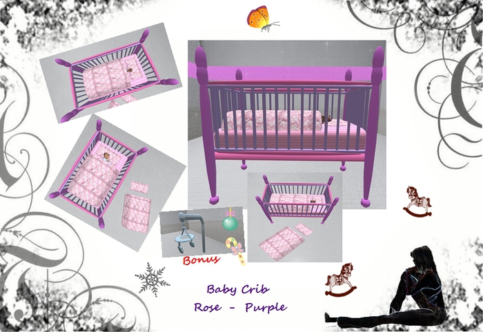 *Baby Crib&Cover&Pillow Mobile*