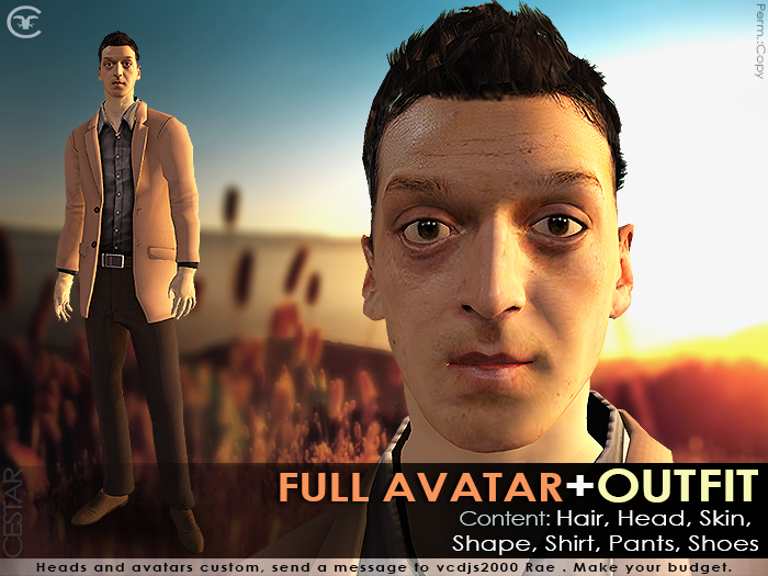 Full Avatar + Outfit : 