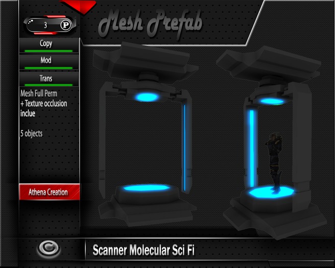 Scanner Molecular Sci Fi