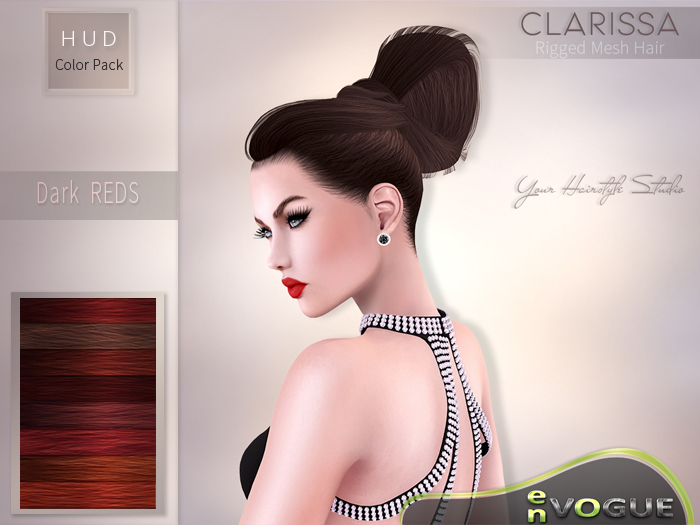 enVOGUE - HAIR Clarissa - Dark Reds