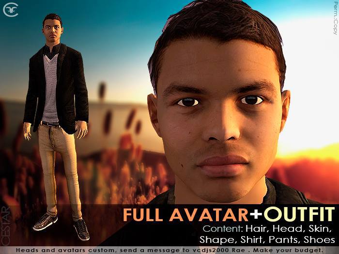 Full Avatar + Outfit : 