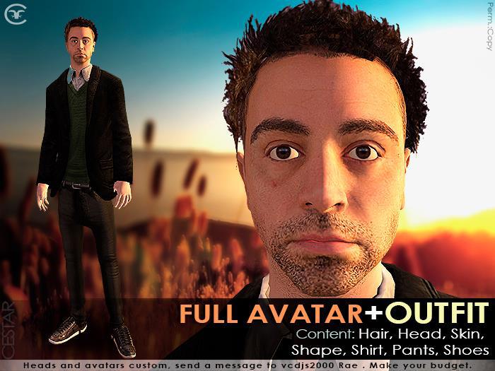 Full Avatar + Outfit : 
