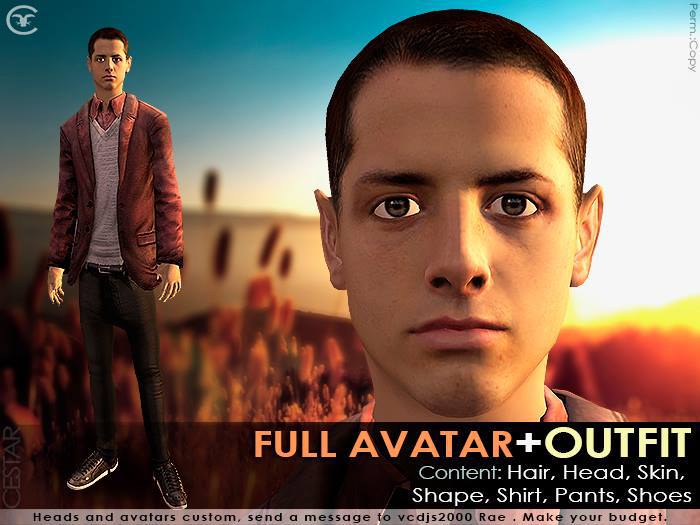 Full Avatar + Outfit : 